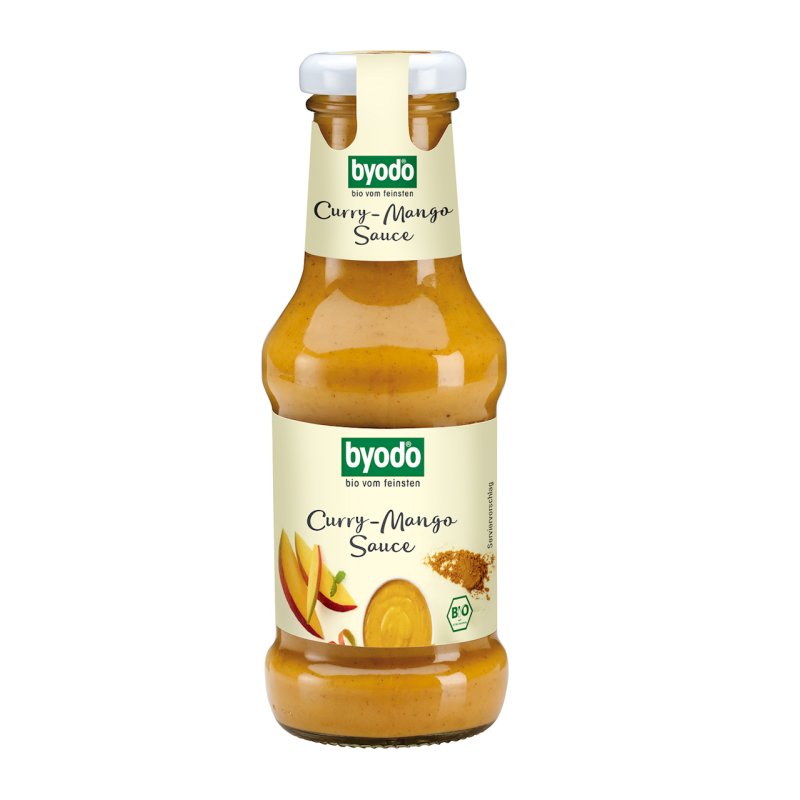 SOS MANGO - CURRY BEZGLUTENOWY BIO 250 ml - BYODO