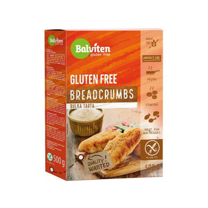 BUŁKA TARTA BEZGLUTENOWA 500 g - BALVITEN