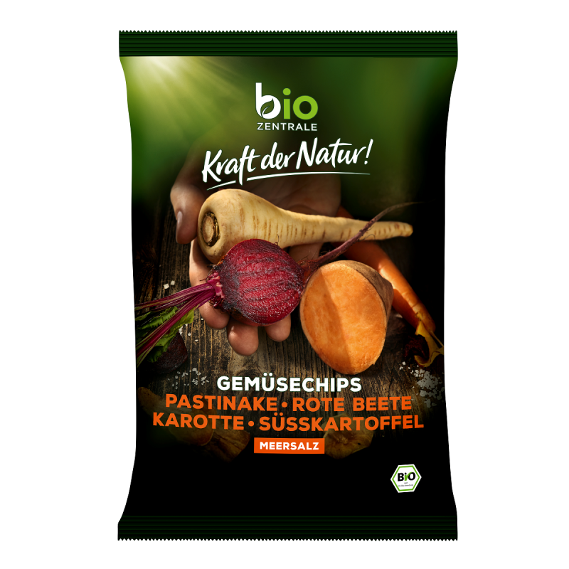 CHIPSY WARZYWNE SOLONE BEZGLUTENOWE BIO 90 g - BIO ZENTRALE