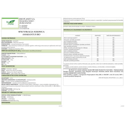 AMARANTUS BIO (SUROWIEC) (25 kg)