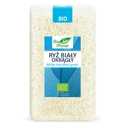 RYŻ BIAŁY OKRĄGŁY BIO 1 kg - BIO PLANET