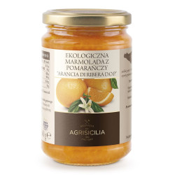 MARMOLADA Z POMARAŃCZY SYCYLIJSKICH BIO 360 g - AGRISICILIA