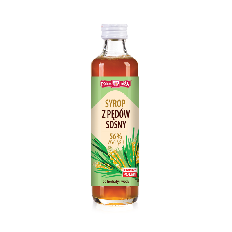 SYROP Z PĘDÓW SOSNY 250 ml - POLSKA RÓŻA