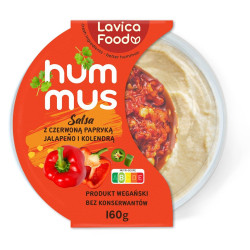 HUMMUS SALSA SPICY 160 g - LAVICA FOOD