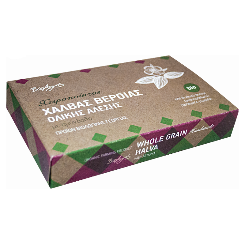 CHAŁWA Z MIGDAŁAMI BIO 200 g - BIOAGROS