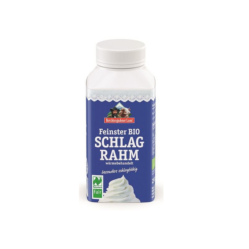 ŚMIETANKA 32 % BIO 250 g - BERCHTESGADENER LAND