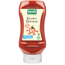 KETCHUP DLA DZIECI BEZGLUTENOWY BIO 300 ml - BYODO