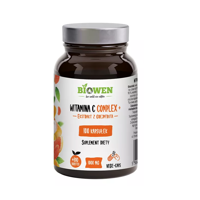 WITAMINA C COMPLEX+ 100 KAPSUŁEK - HEMPKING (BIOWEN)
