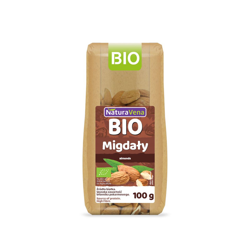 MIGDAŁY BIO 100 g - NATURAVENA