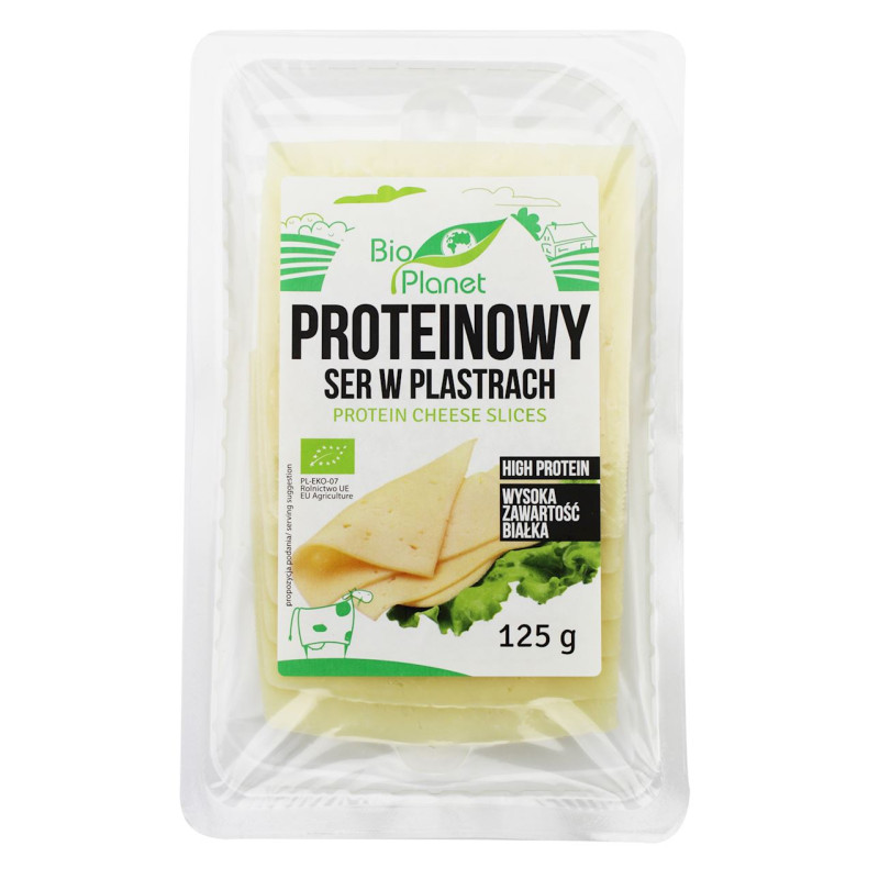 SER PROTEINOWY W PLASTRACH BIO 125 g - BIO PLANET