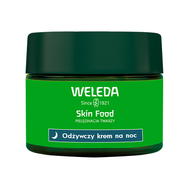 KREM DO TWARZY ODŻYWCZY NA NOC ECO 40 ml - WELEDA