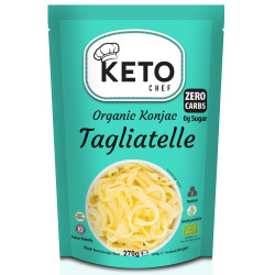 MAKARON (KONJAC) TAGLIATELLE BEZGLUTENOWY BIO 270 g (200 g) - KETO CHEF (BETTER THAN FOODS)