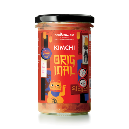 KIMCHI ORIGINAL 540 g - DELIKATNA (ZAKWASOWNIA)