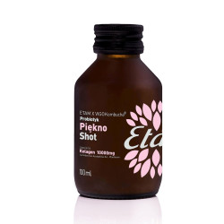 SHOT KOMBUCHA PROBIOTYK PIĘKNO Z KOLAGENEM BEZGLUTENOWY 100 ml - ETAM X VIGO