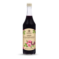 SYROP Z PŁATKÓW RÓŻY 500 ml - REMBOWSCY