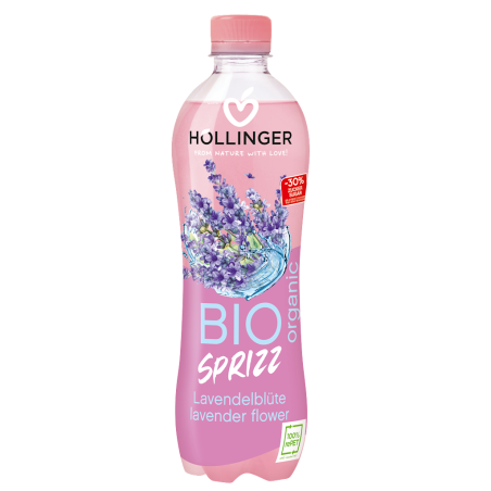 NAPÓJ GAZOWANY LAWENDOWY BIO 500 ml - HOLLINGER