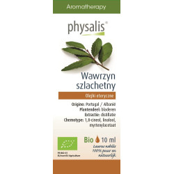 OLEJEK ETERYCZNY WAWRZYN SZLACHETNY BIO 10 ml - PHYSALIS