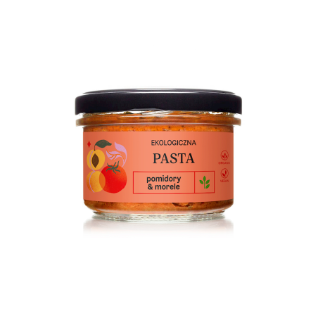 PASTA POMIDOROWA Z MORELAMI BIO 180 g - DELIKATNA (ZAKWASOWNIA)