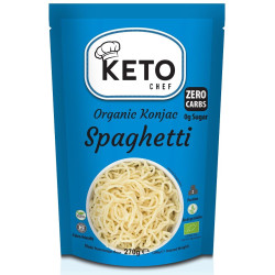 MAKARON (KONJAC) SPAGHETTI BEZGLUTENOWY BIO 270 g (200 g) - KETO CHEF (BETTER THAN FOODS)