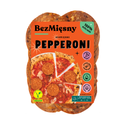 PEPPERONI ROŚLINNE PLASTRY 100 g - BEZMIĘSNY