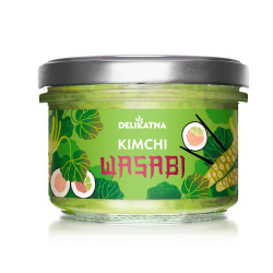 KIMCHI WASABI 200 g - DELIKATNA (ZAKWASOWNIA)