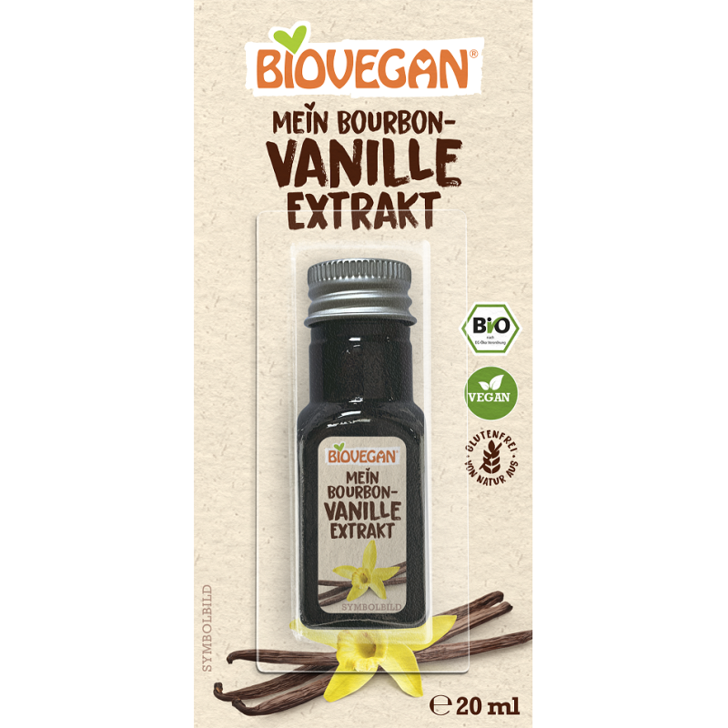 EKSTRAKT Z WANILII BOURBON BEZGLUTENOWY BIO 20 ml - BIOVEGAN