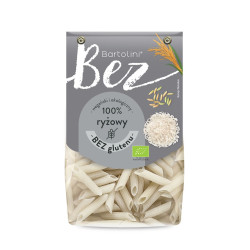 MAKARON (RYŻOWY) PENNE BEZGLUTENOWY BIO 250 g - BARTOLINI