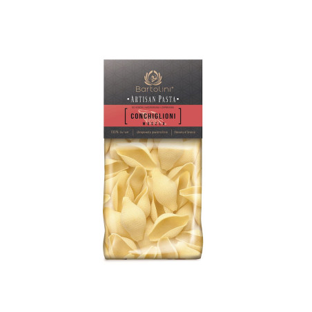 MAKARON (SEMOLINOWY) CONCHIGLIONI MUSZLA 300 g - BARTOLINI (ARTISAN PASTA)