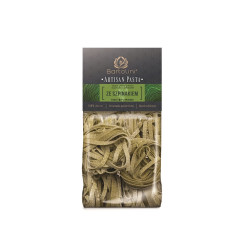 MAKARON (SEMOLINOWY ZE SZPINAKIEM) GNIAZDA 300 g - BARTOLINI (ARTISAN PASTA)