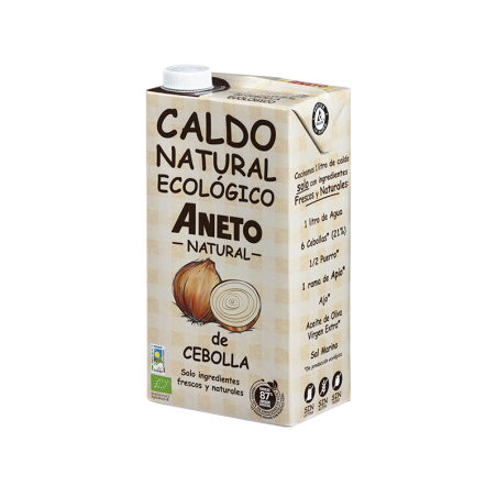 BULION CEBULOWY W PŁYNIE BEZGLUTENOWY BIO 1 L - ANETO NATURAL