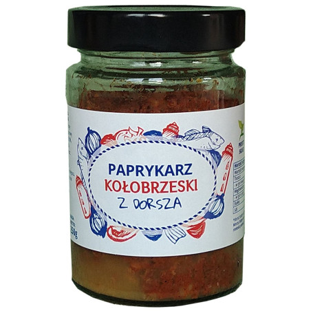 PAPRYKARZ KOŁOBRZESKI Z DORSZA 250 g - KUTER FISH