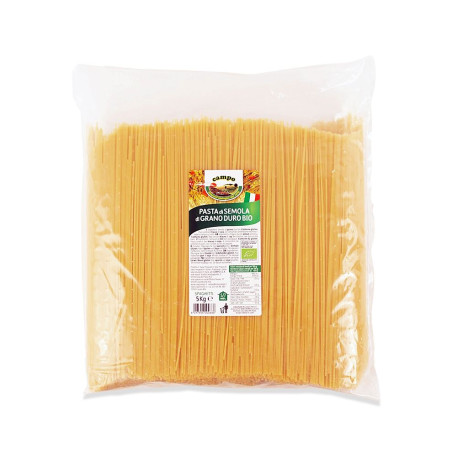 MAKARON (SEMOLINOWY) SPAGHETTI BIO 5 kg - HORECA