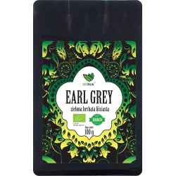 HERBATA ZIELONA EARL GREY BIO 100 g - ECOBLIK