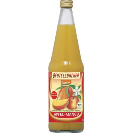 SOK JABŁKO - MANGO DEMETER BIO 750 ml - BEUTELSBACHER