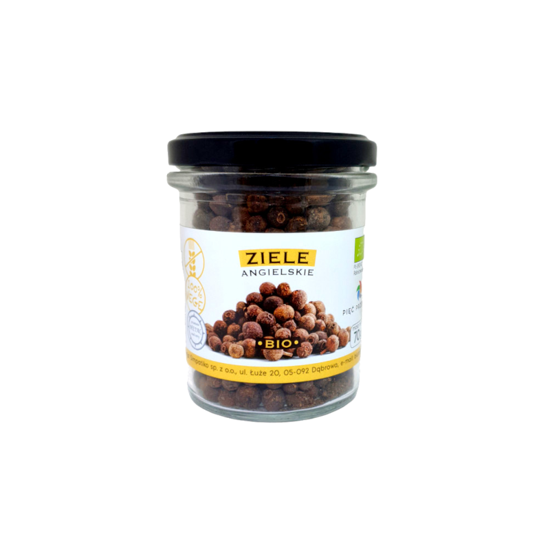 ZIELE ANGIELSKIE BEZGLUTENOWE BIO 70 g - PIĘĆ PRZEMIAN