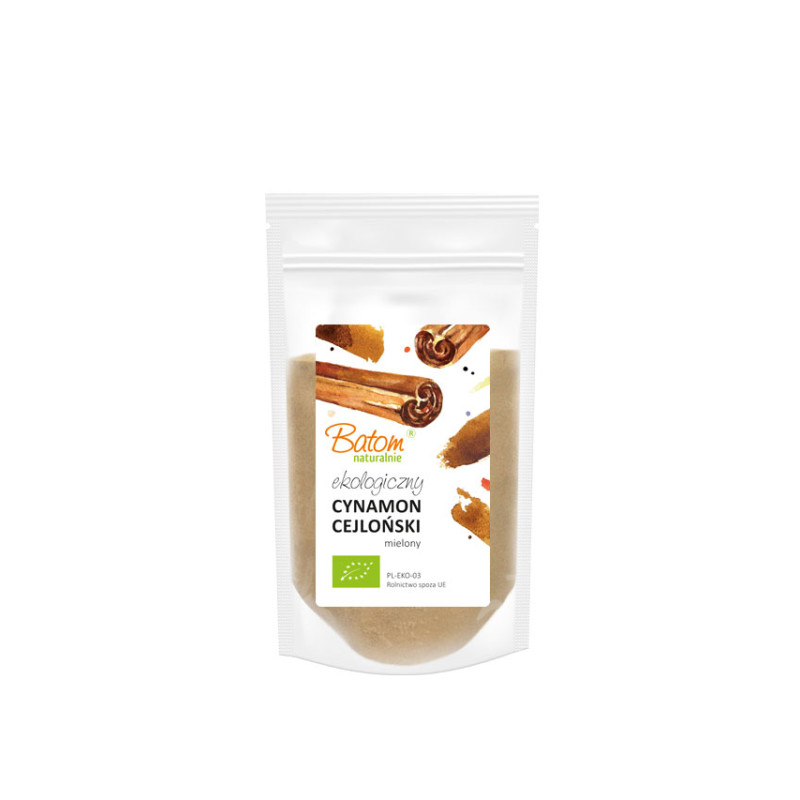 CYNAMON CEJLOŃSKI MIELONY BIO 1 kg - BATOM