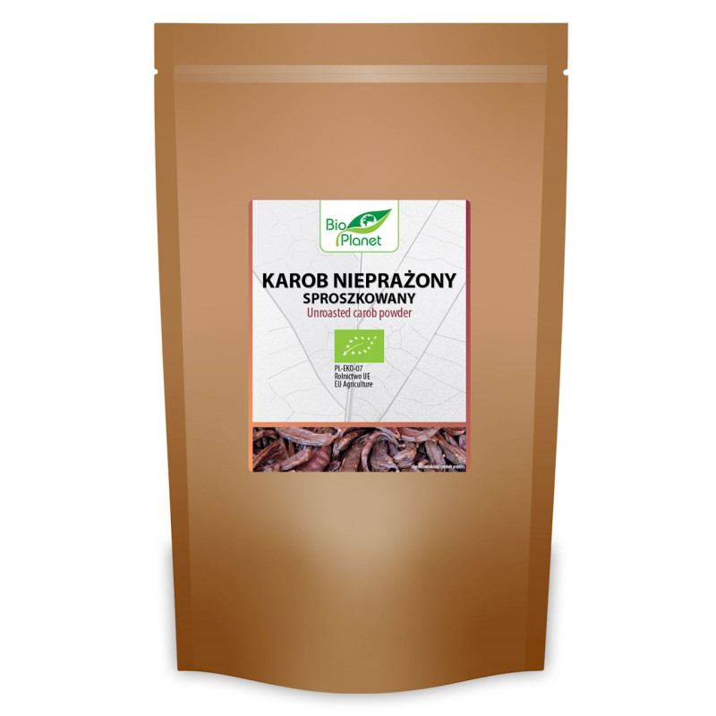 KAROB NIEPRAŻONY BIO 400 g - BIO PLANET