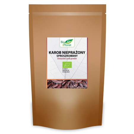 KAROB NIEPRAŻONY BIO 400 g - BIO PLANET