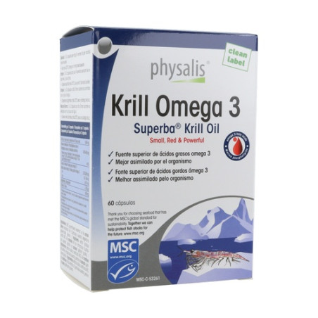 KRYL + OMEGA-3 60 KAPSUŁEK - PHYSALIS