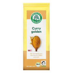 CURRY ZŁOTE BIO 50 g - LEBENSBAUM