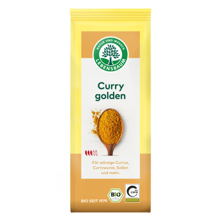 CURRY ZŁOTE BIO 50 g - LEBENSBAUM