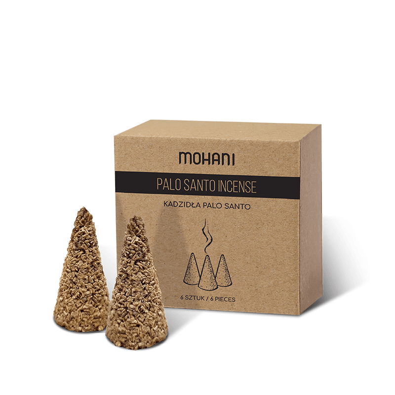KADZIDEŁKA STOŻKOWE PALO SANTO (6 szt.) 20 g - MOHANI