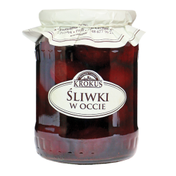 ŚLIWKI W OCCIE BEZGLUTENOWE 500 g (250 g) - KROKUS