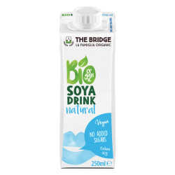 NAPÓJ SOJOWY NATURALNY BEZ DODATKU CUKRÓW BEZGLUTENOWY BIO 250 ml - THE BRIDGE