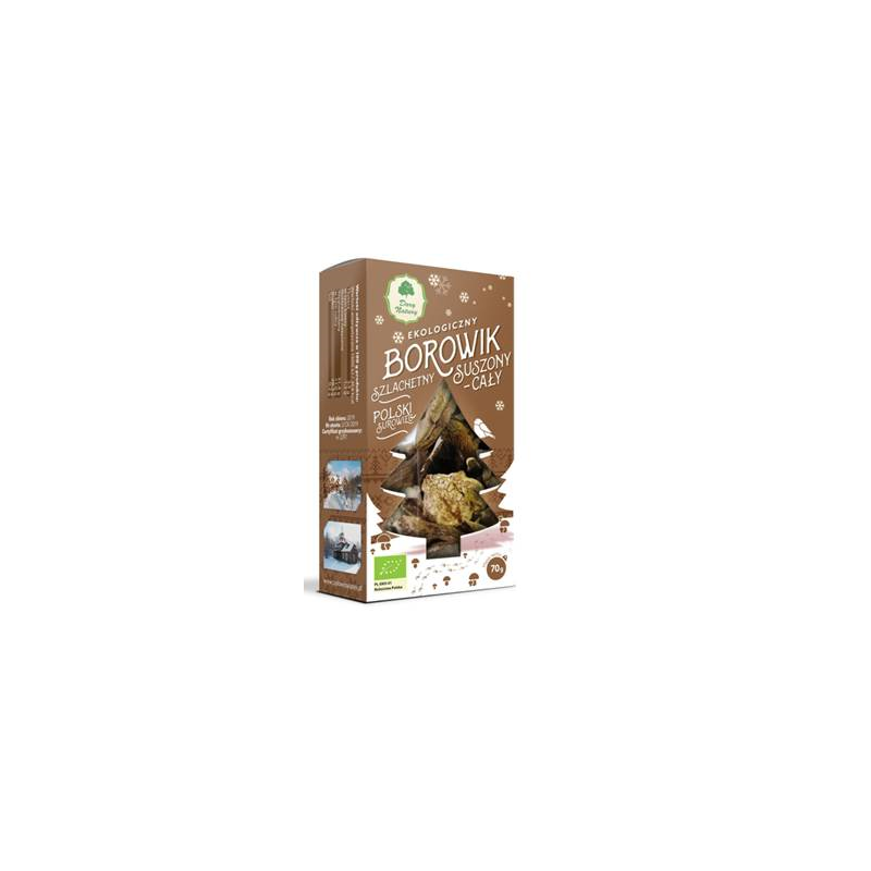 BOROWIK SZLACHETNY SUSZONY CAŁY BIO 70 g - DARY NATURY (PRODUKT SEZONOWY)