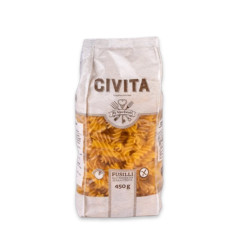 MAKARON (KUKURYDZIANY) FUSILLI BEZGLUTENOWY 450 g - CIVITA