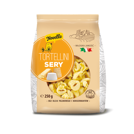 TORTELLINI Z SEREM 250 g - NOVELLE