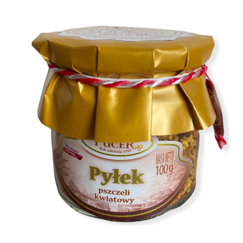 PYŁEK KWIATOWY (PSZCZELI) BIO 100 g - PASIEKA PUCER