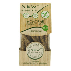 PALUCHY MOCY KONOPNE Z PIEPRZEM CAYENNE BEZGLUTENOWE 200 g - NEW MOUNTAIN