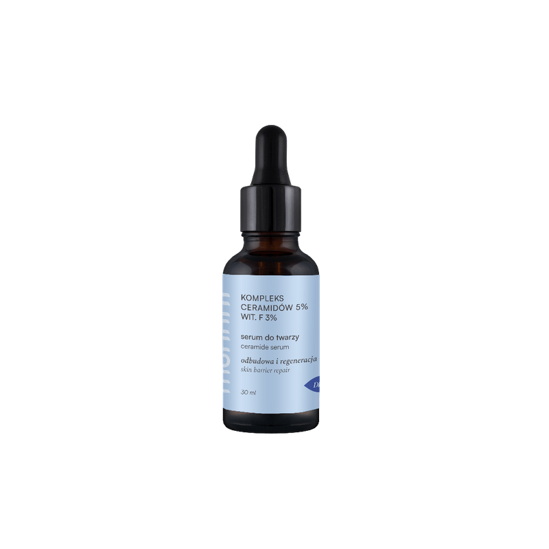 SERUM DO TWARZY Z KOMPLEKSEM CERAMIDÓW 5 % I WITAMINĄ F 3 % 30 ml - MOHANI